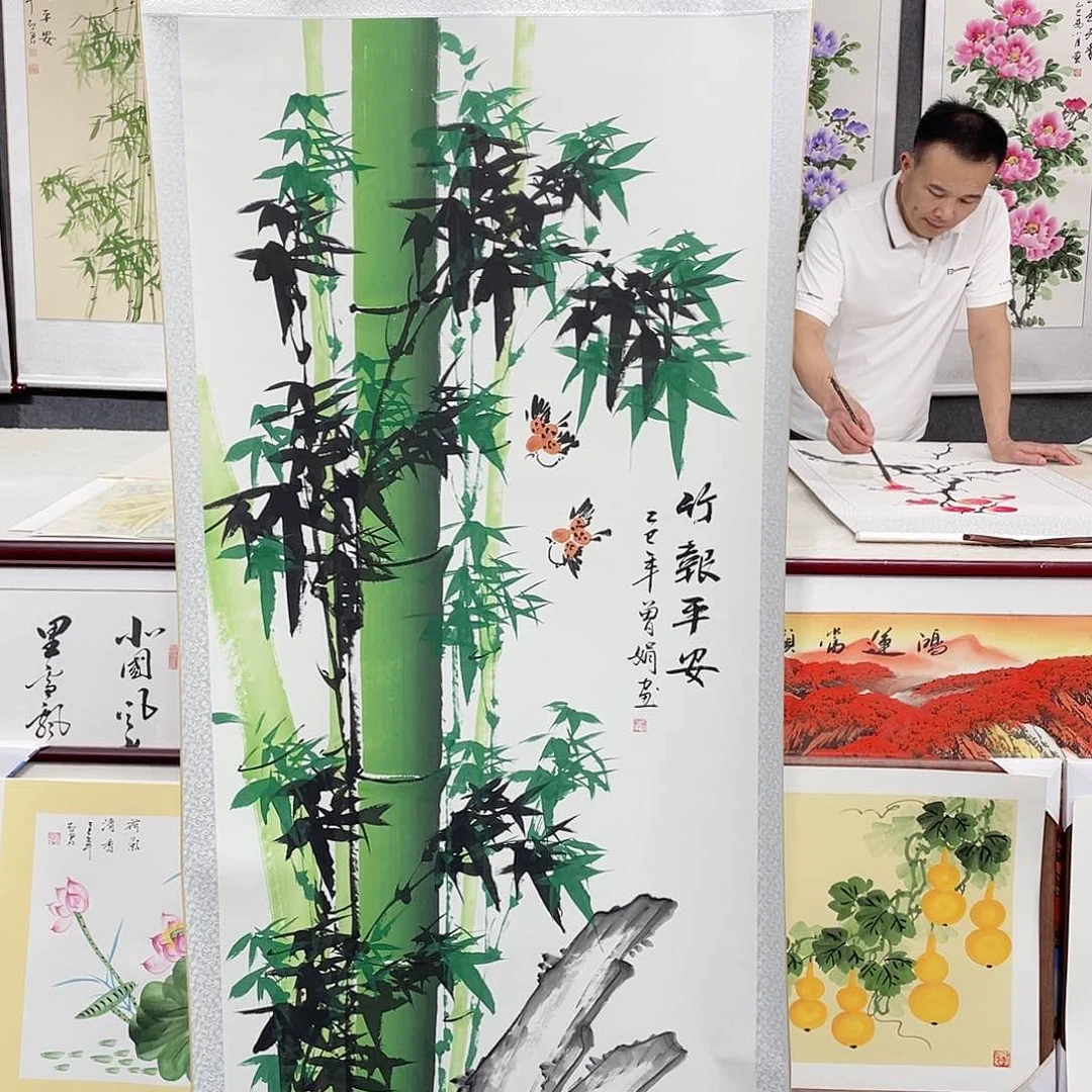 国画手绘作品手绘作品