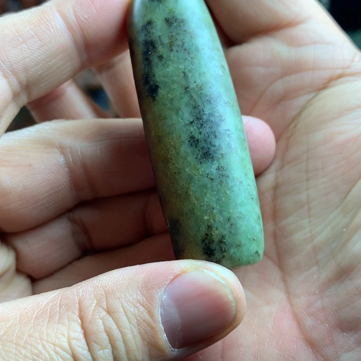 岫岩河磨玉（透闪石质玉）吊坠未镶嵌用****0