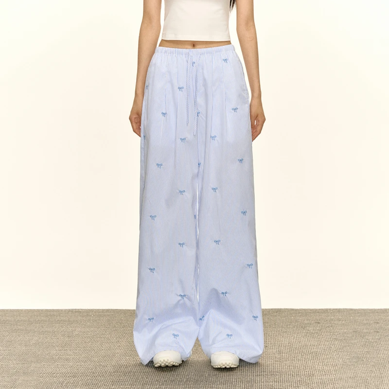 Ariseism 美式复古设计感休闲裤女夏季新款裤子