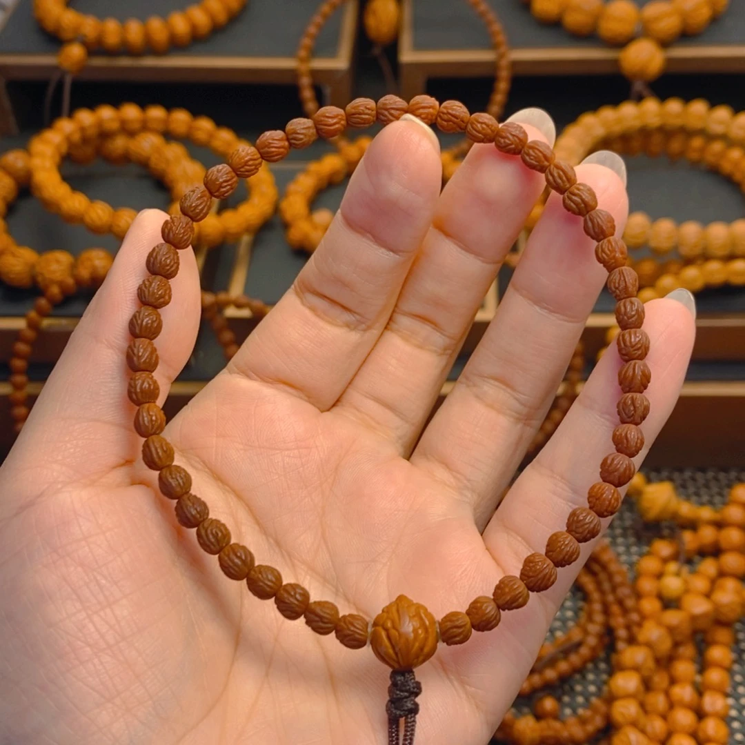 糖***人吊坠桃核秦岭森林05