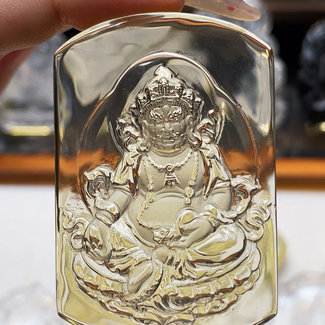 小***菜吊坠(赠链)水晶未镶嵌