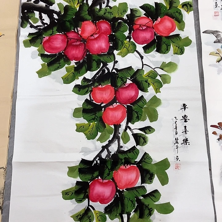 小周画廊的直播间