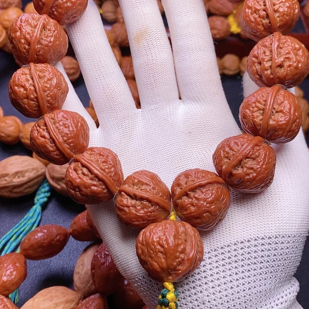 【闪购商品】吊坠文玩核桃Y*桃心元宝26