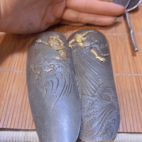 锡快****?中古工艺品品摆件