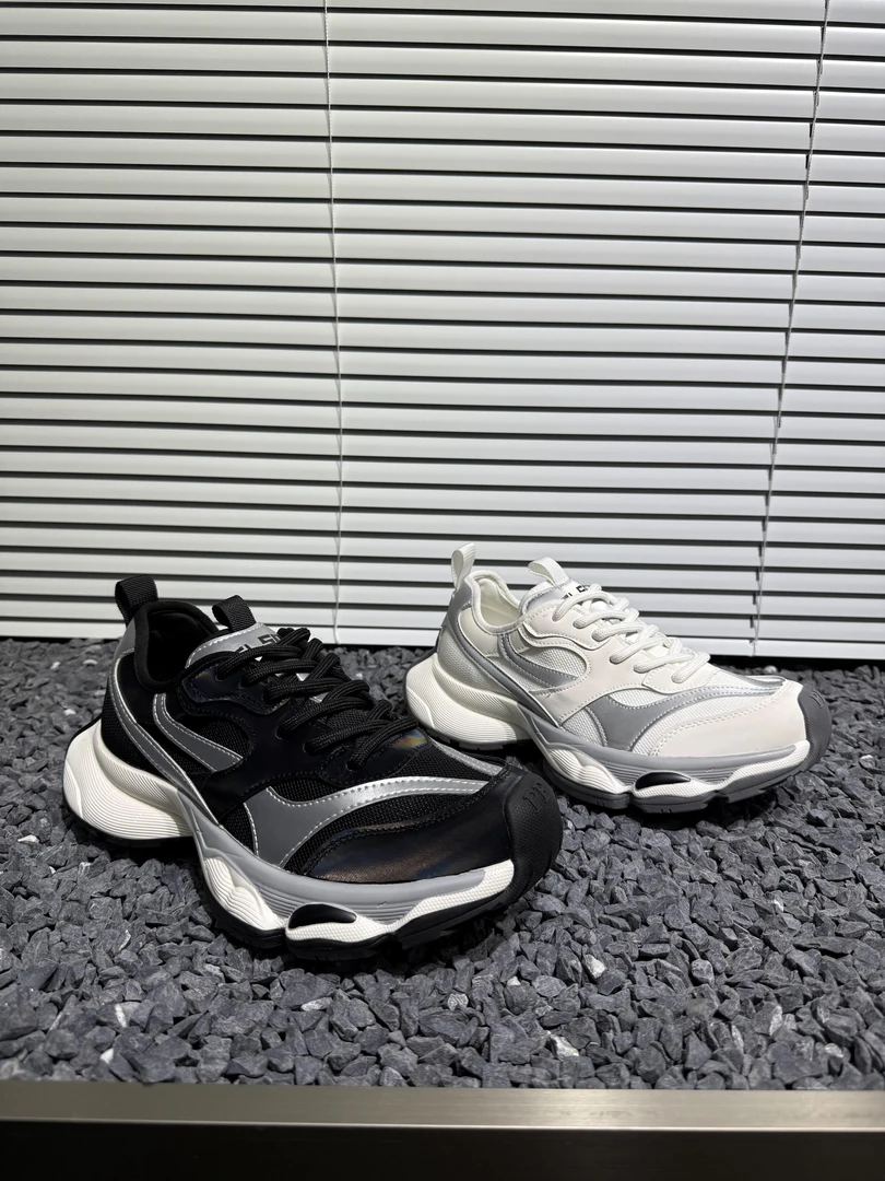 厚底增高老爹鞋夏季欧货高档时尚休闲鞋轻奢潮流运动鞋（标准尺码）