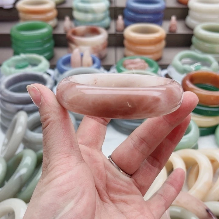 石英质玉手镯未镶嵌青*