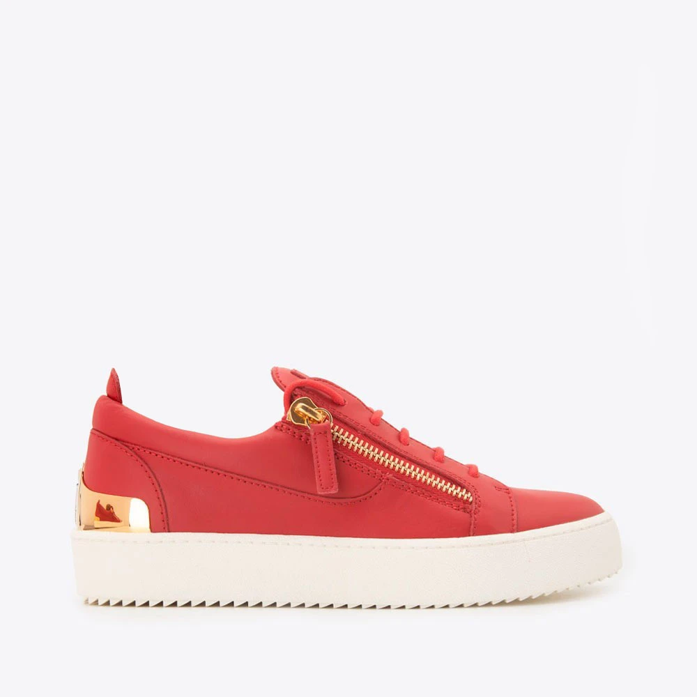 GIUSEPPE ZANOTTI GZ牛皮双拉链低帮鞋运动休闲鞋板鞋RM10036/003
