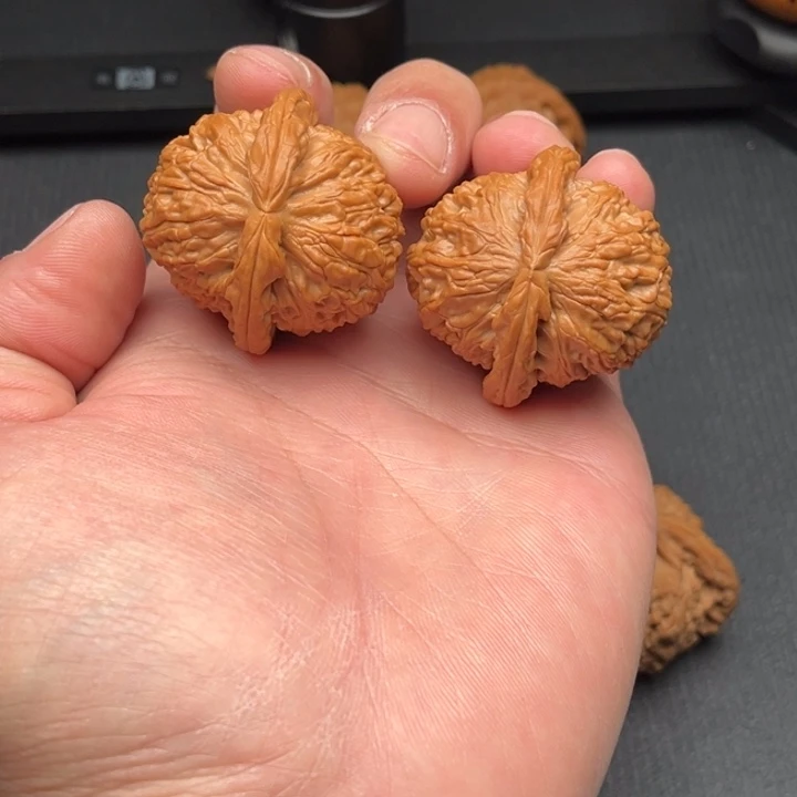 @****文玩核桃把件白狮子40