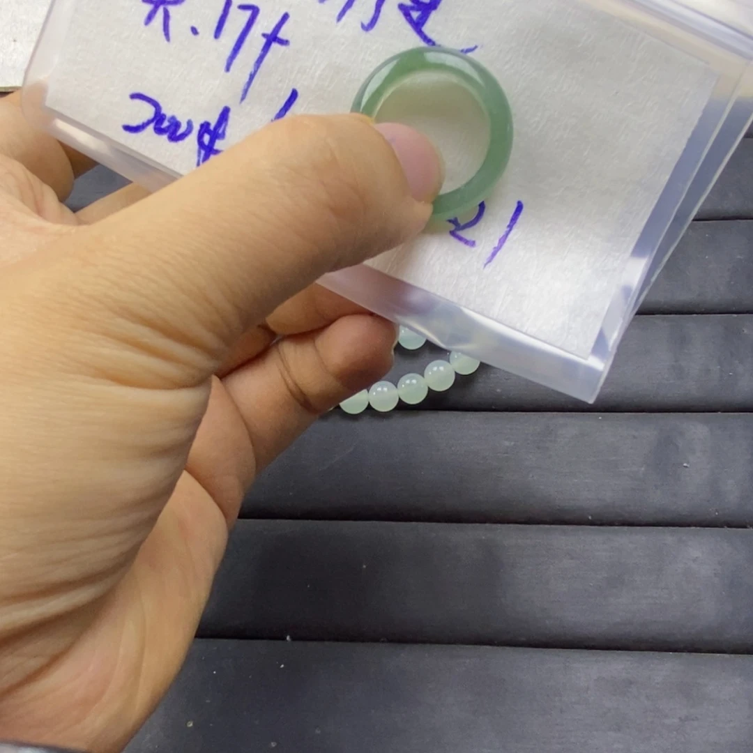 定制翡翠未镶嵌人****花缅甸天然a货翡翠