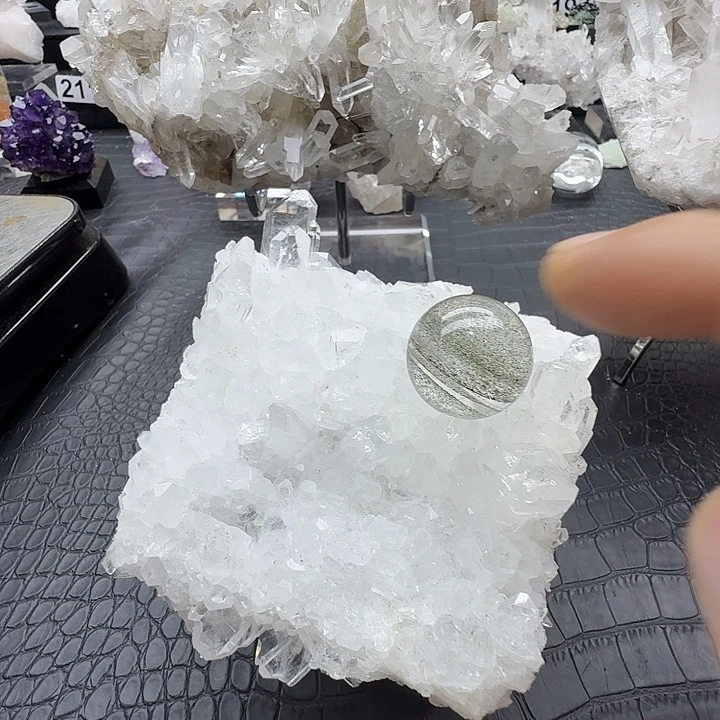 A***好石材天然水晶摆件