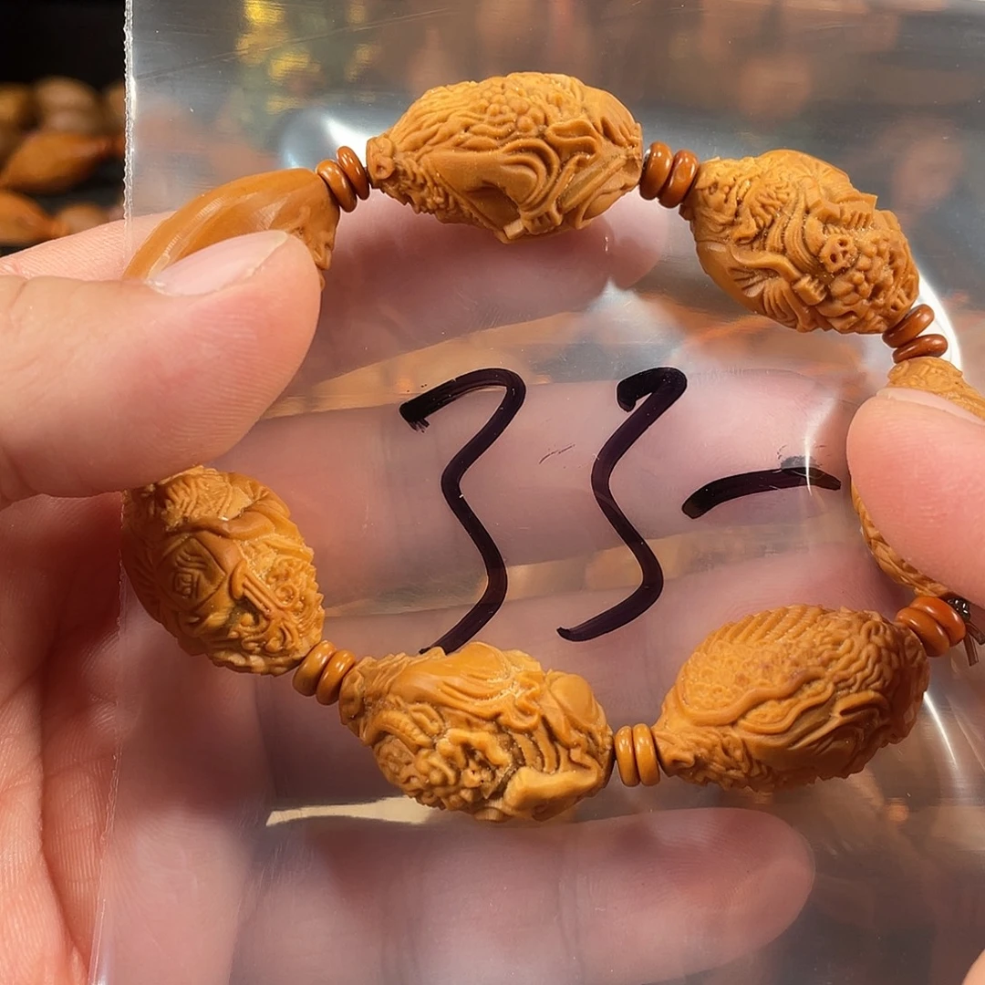 手串/手链橄榄核橄榄核雕工艺手串