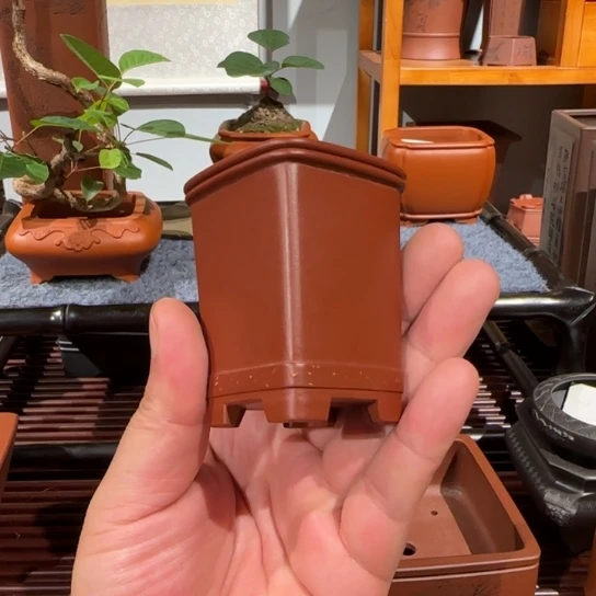 静***止花盆紫砂原矿紫泥