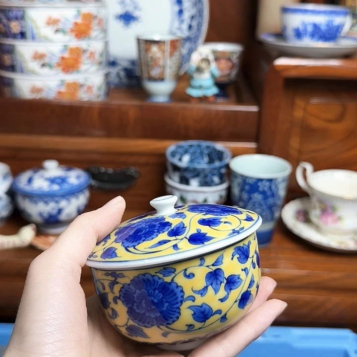 翡*完美主义者慎拍茶杯