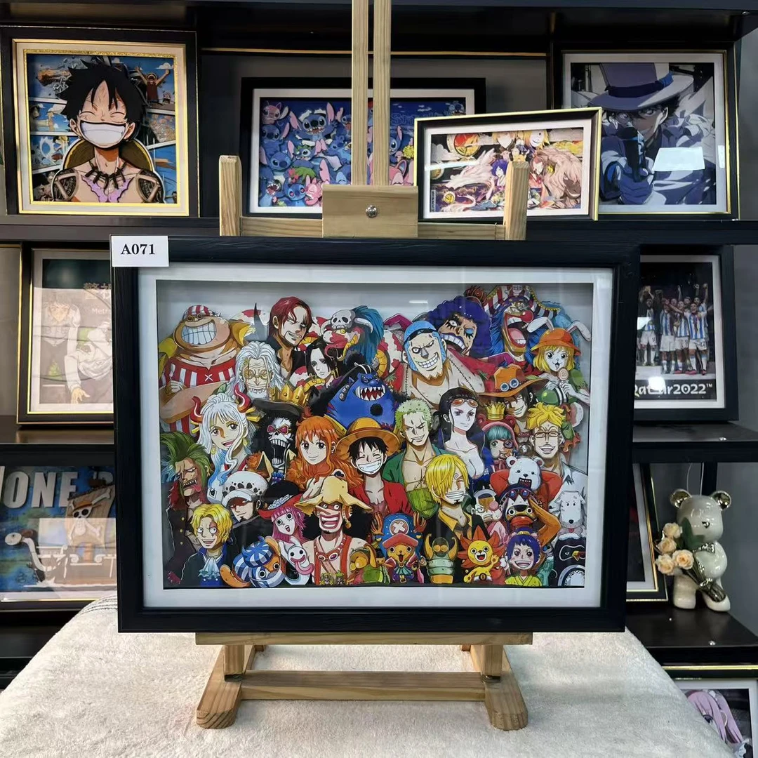 A071海贼王49*38cm定制函（到货为定制函卡需等待出货）