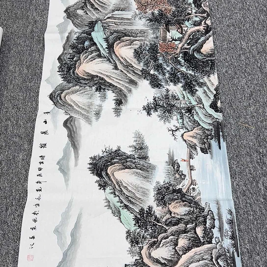 国画国画纯手绘作品