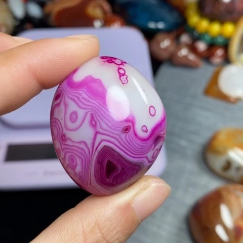 玛瑙/玉髓珠宝奇石未镶嵌雅*