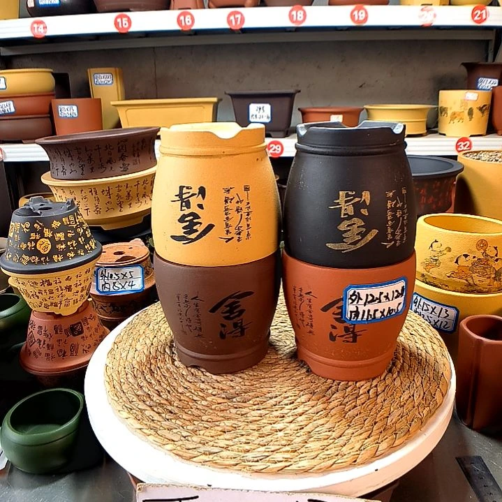 宜兴紫砂花盆13535685