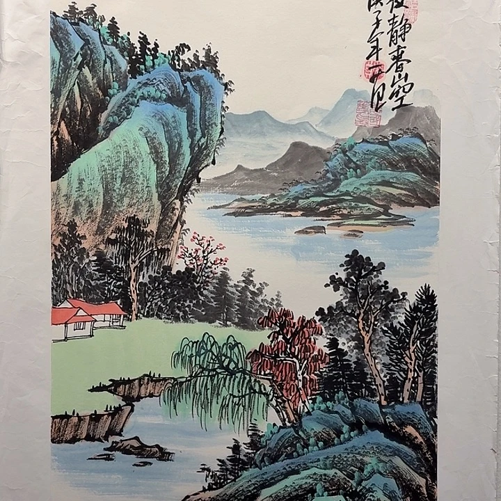 国画姜国华国画作品