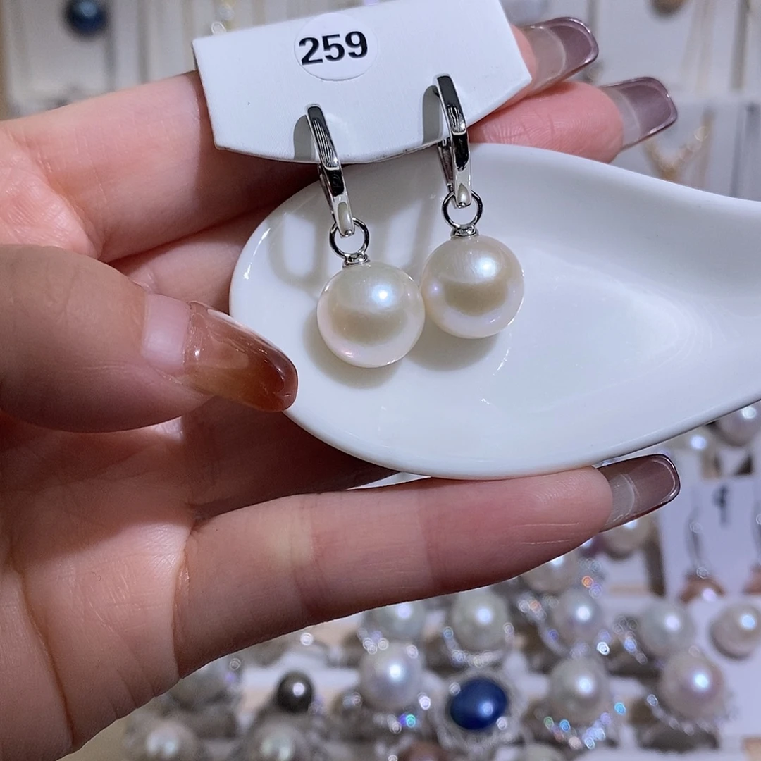 耳饰淡水珍珠未镶嵌w12.4