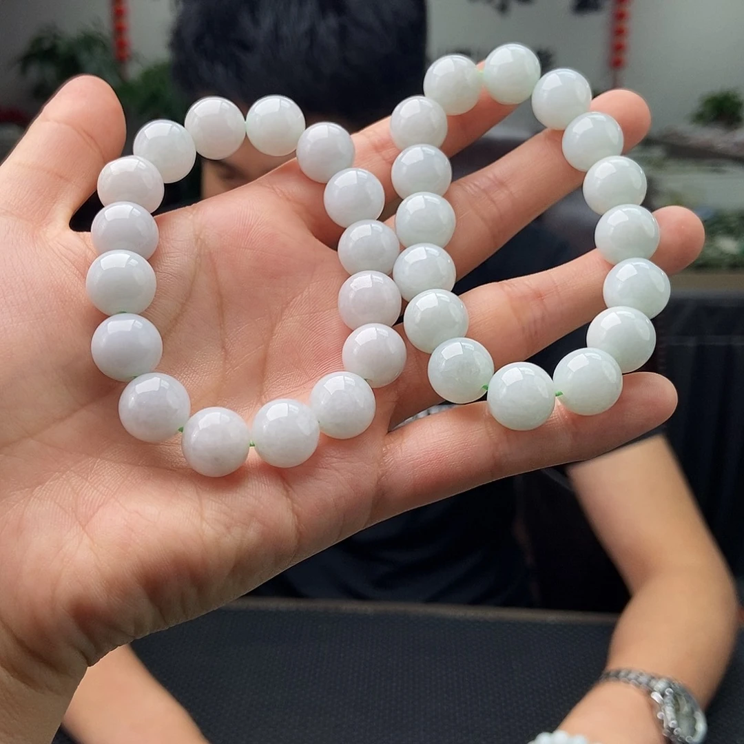 翡翠未镶嵌颈饰手串 颜色多样性发拍一发一