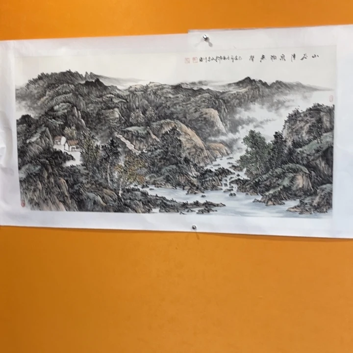国画李川浦精品山水画