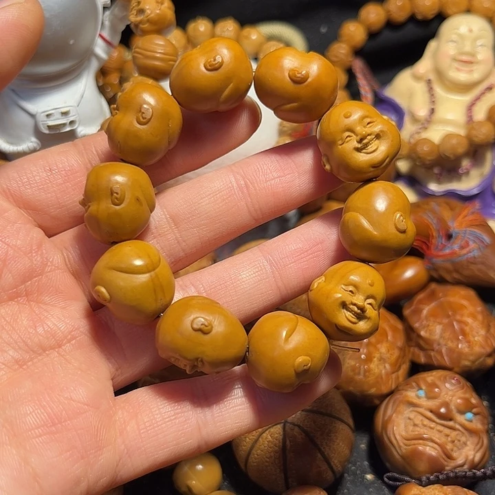 橄榄核手串/手链十分开心