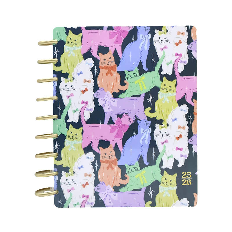 HAPPY PLANNER 2025 SPR-BTS 本子合集蘑菇环活页本