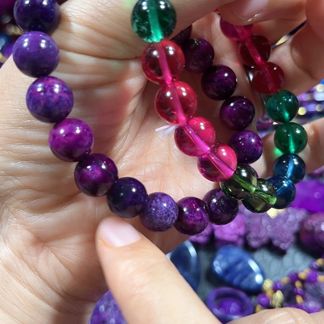 【闪购商品】琉璃颈饰清***雨舒具石老油料14