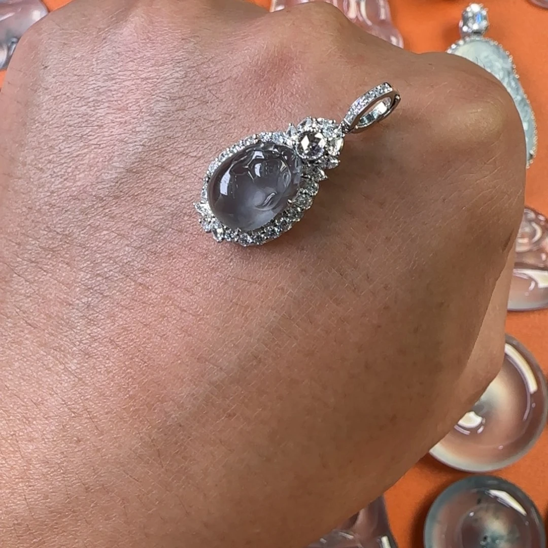 定制翡翠未镶嵌天然