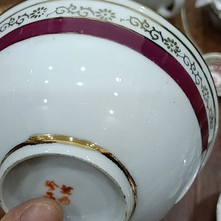 抖***！陶瓷景德镇饭碗一对