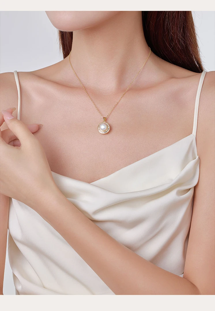 铜合金项链 项链女款高级小众生日礼物饰品