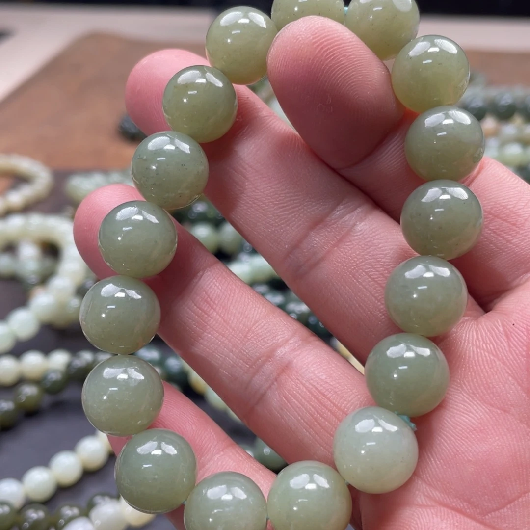 和田玉手链未镶嵌