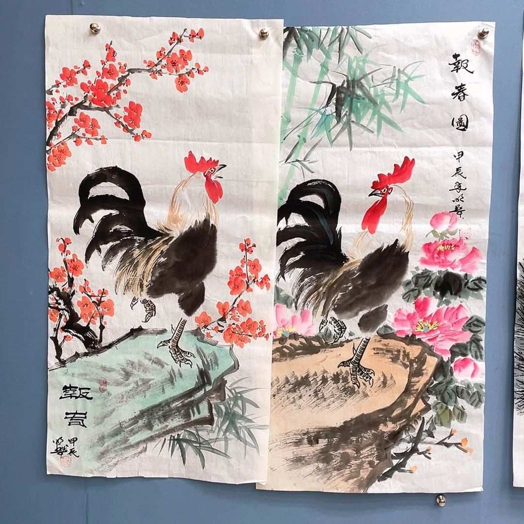 国画报春 明华老师 国画作品