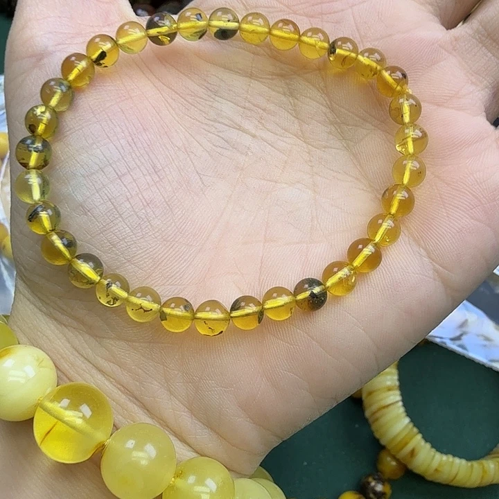 琥珀未镶嵌珠宝奇石