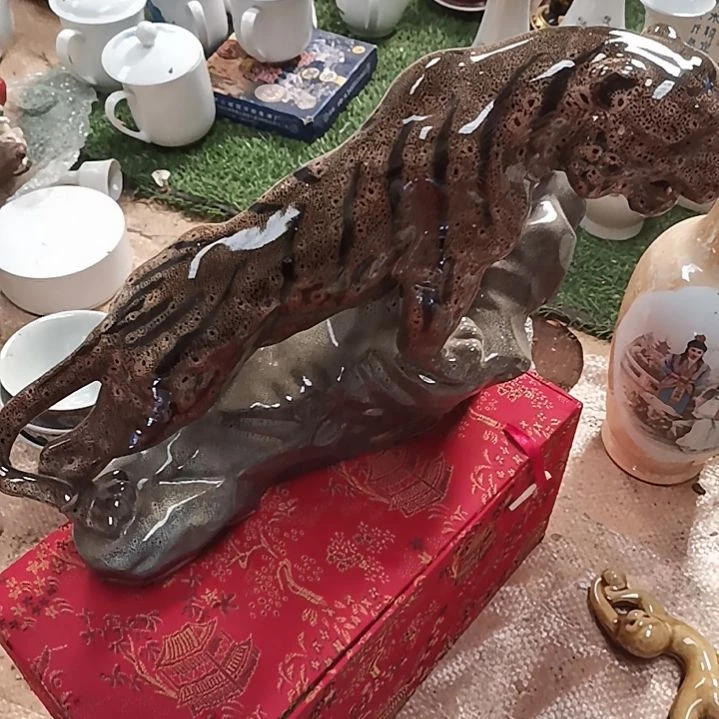 摆件，烧制问题都是正常的59瑕疵品