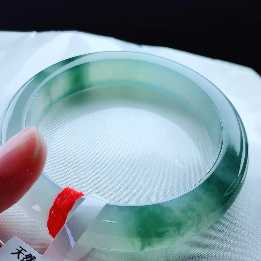 未镶嵌手镯翡翠62圈