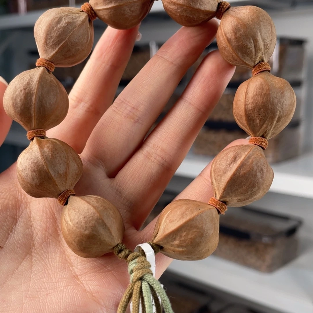 P***o手串/手链橄榄核22.5 25梅林铁核