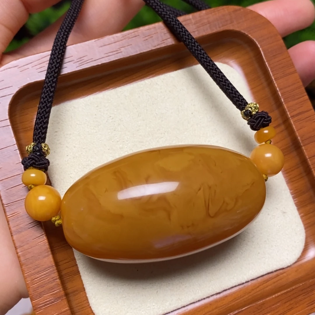 【闪购商品】未镶嵌颈饰蜜蜡项链