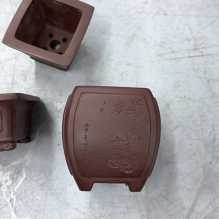 紫砂花盆紫砂的味道很好