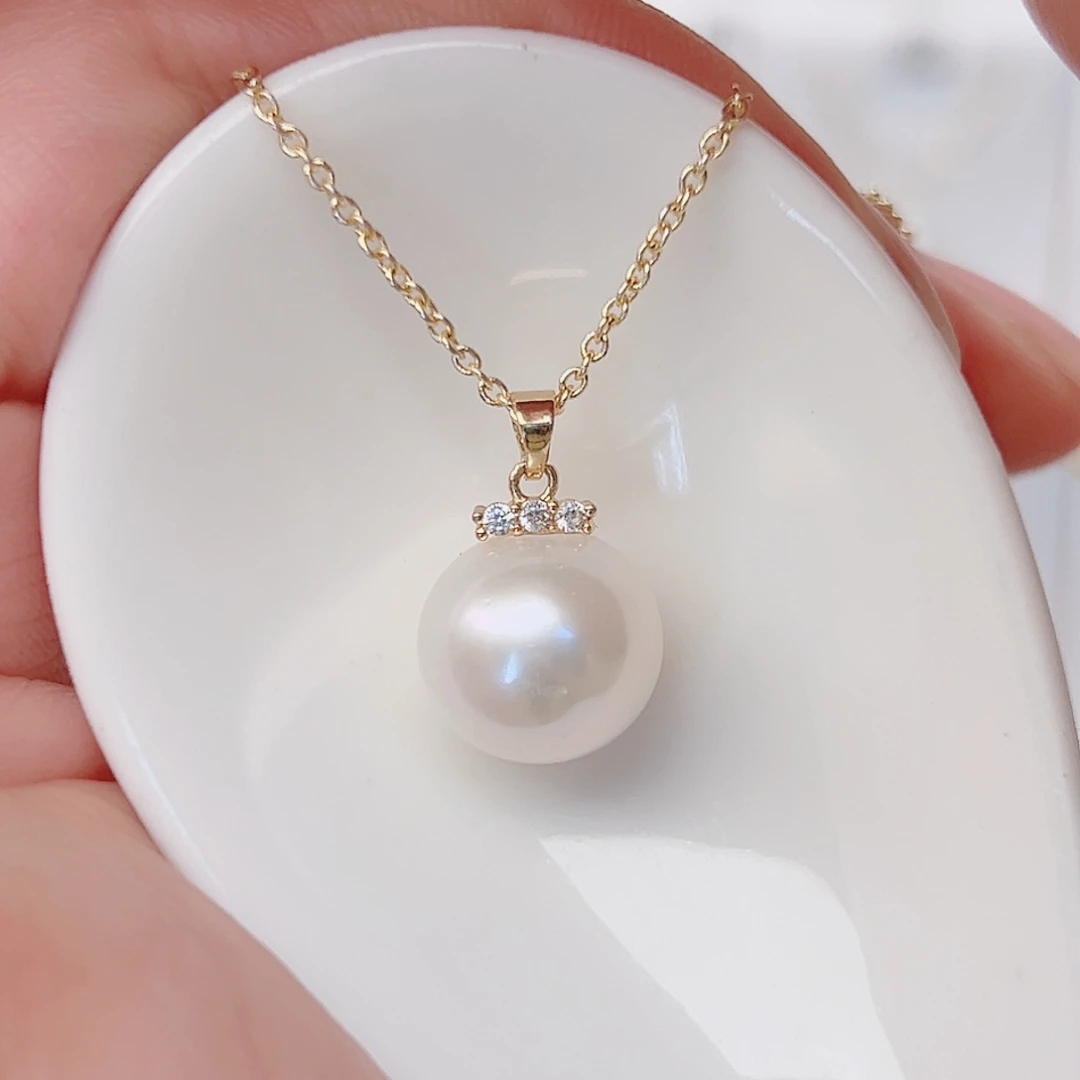 淡水珍珠吊坠(赠链)未镶嵌