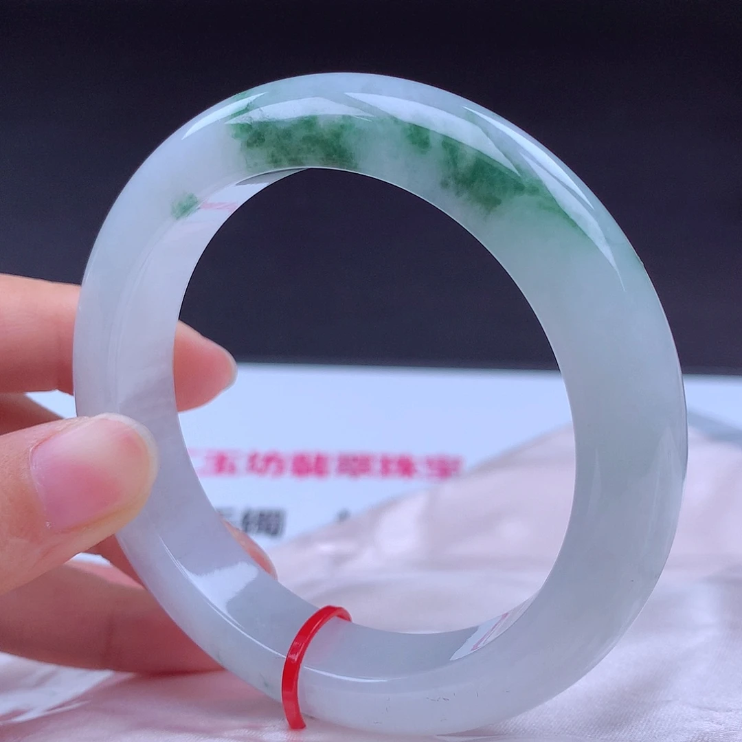 翡翠未镶嵌手镯手镯002054