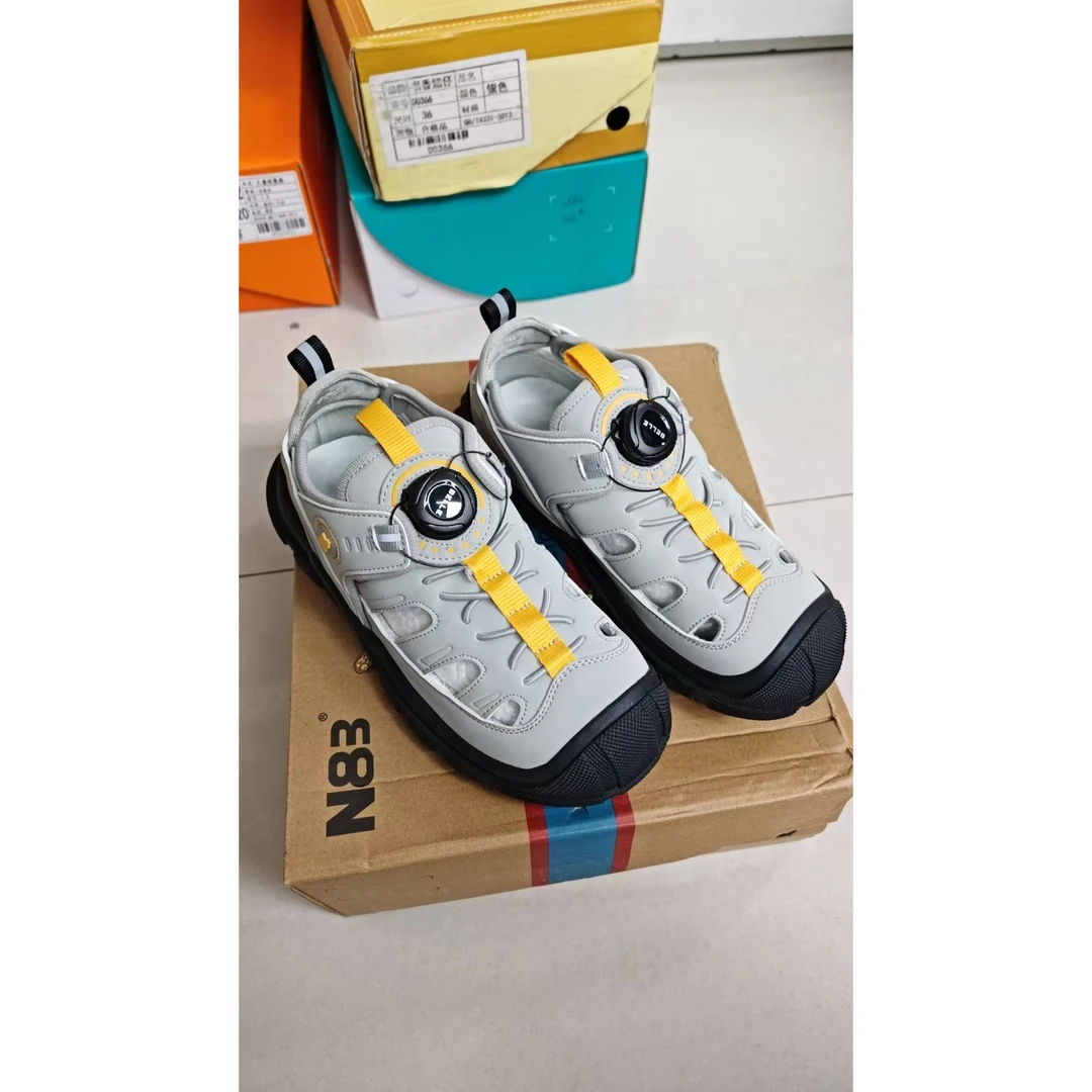 灰34码x0078男童包头凉鞋