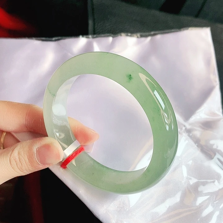 翡翠未镶嵌手镯缅甸天然a货翡翠手镯