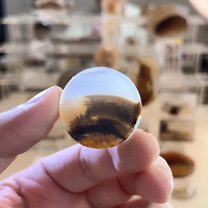 玛瑙/玉髓未镶嵌吊坠(不含链)