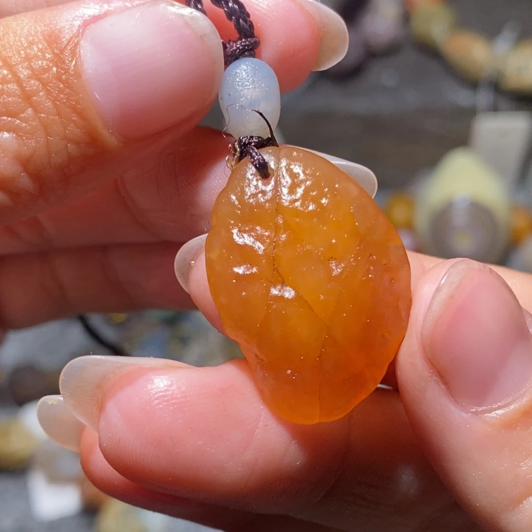 未镶嵌玛瑙/玉髓珠宝半成品