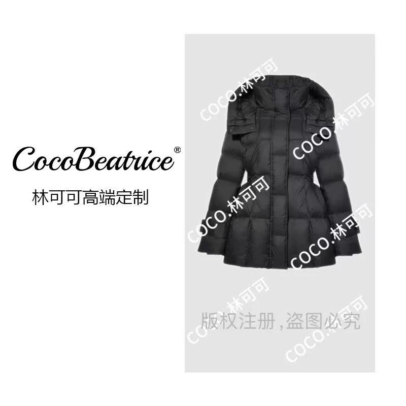 【COCO林可可】在逃公主2.0//小蛮腰//新国标云感高奢连帽羽绒服