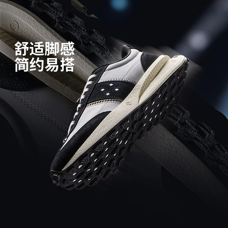 【轻舟】中国李宁25新品男女同款休闲鞋反光潮流百搭运动鞋AZGV107