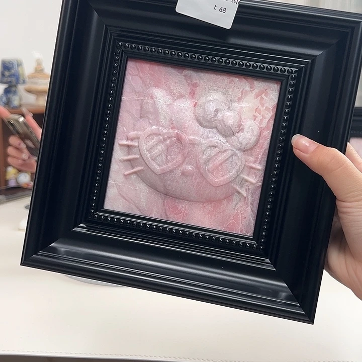 有机玻璃粉澳宝kt猫画框t68