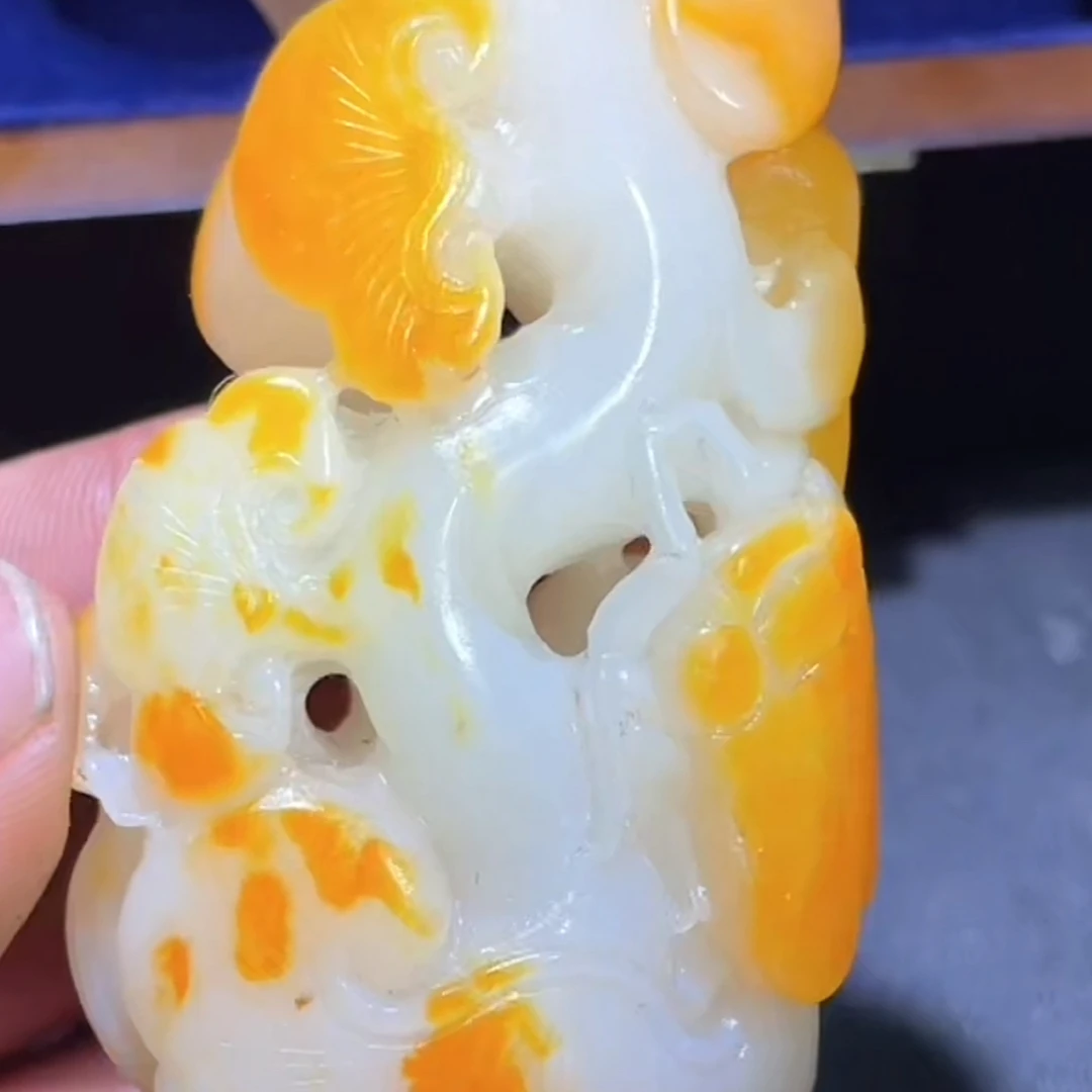 和田玉玉石挂件 d1229拍一发一