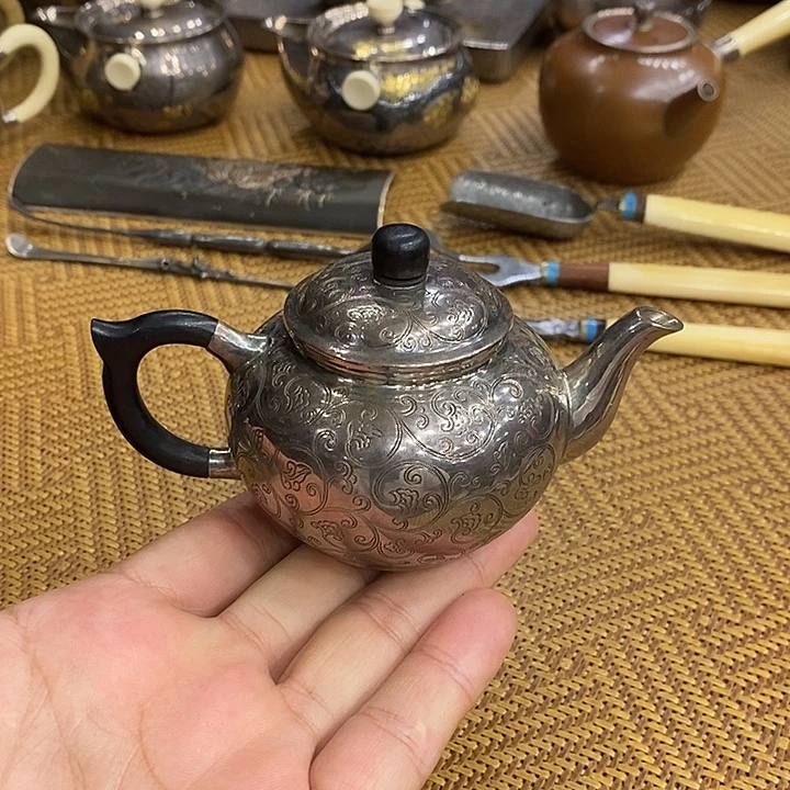 用***2纯银银壶纯银银壶